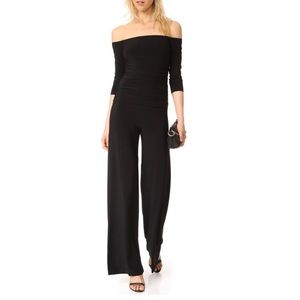 Norma Kamali Off The Shoulder Jumpsuit